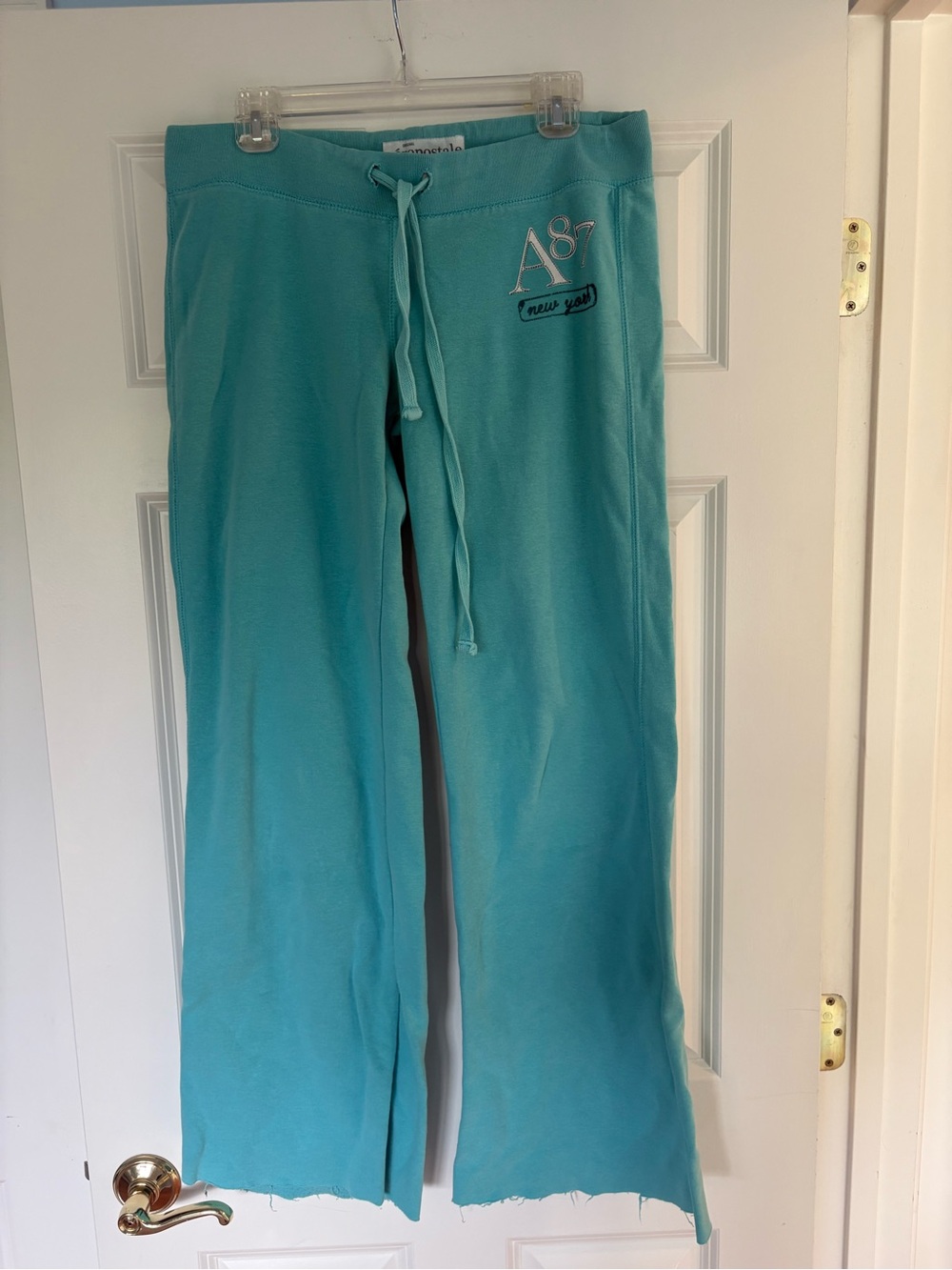 Aeropostale Teal Drawstring Sweatpants